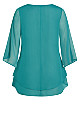 Rosie Layer Top - Teal