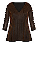 TUNIC GLAM SLV DETAI