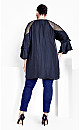 Margot Tunic Dress - navy