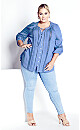 Plus Size Liana Lace Blouse