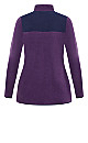 Polar Fleece Pull Over - plum