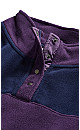 Polar Fleece Pull Over - plum