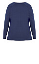 Donner Sweat Top - navy