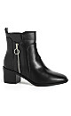 WIDE FIT Melda Ankle Boot - black