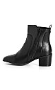 WIDE FIT Melda Ankle Boot - black