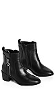 WIDE FIT Melda Ankle Boot - black