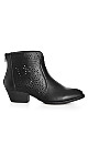 Plus Size Marlow Ankle Boot - black