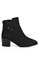 WIDE FIT Marge Ankle Boot - black