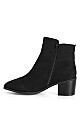 WIDE FIT Marge Ankle Boot - black