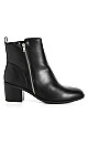 WIDE FIT Brinley Ankle Boot - black