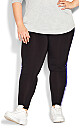 Plus Size Legging Splice Panel