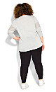 Plus Size Legging Splice Panel