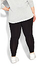 Plus Size Legging Splice Panel