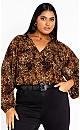 Women's Plus Size Madeline Shirt - black