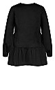 Women's Plus Size Alexia Dress - black