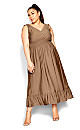 Avalina Maxi Dress - mocha