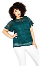 Serenity Teal Top