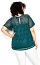 Serenity Teal Top