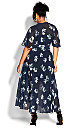 Enthral Me Navy Maxi Dress