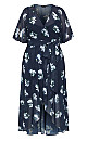 Enthral Me Navy Maxi Dress