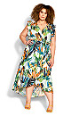 Cassie Print Maxi Dress