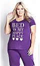 Plus Size Happy Place Top