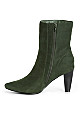 WIDE FIT Layla Ankle Boot - olive