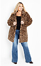 Lani Reversible Coat - cocoa