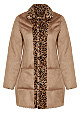 Lani Reversible Coat - cocoa