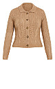 Plus Size Olivia Cardigan - Fawn