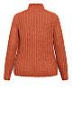 Fallon Sweater - burnt sienna