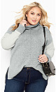 Riley Sweater - grey marle