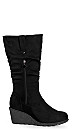 WIDE FIT Imperial Tall Boot - black