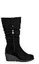 WIDE FIT Imperial Tall Boot - black