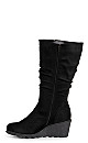 WIDE FIT Imperial Tall Boot - black