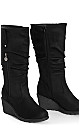 WIDE FIT Imperial Tall Boot - black