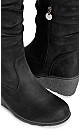 WIDE FIT Imperial Tall Boot - black