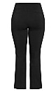 Women's Plus Size Super Stretch Zip Pant Black - average