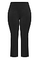 Super Stretch Bootcut Pant Black - average