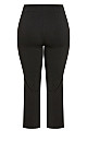 Super Stretch Bootcut Pant Black - average