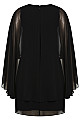 DRESS NINA CAPE