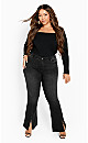 Women's Plus Size Ebony Flare Jean