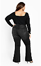 Women's Plus Size Ebony Flare Jean