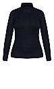 TOP EVIE ROLL NECK