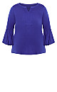 BLOUSE ELIZA - COBALT