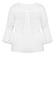 BLOUSE ELIZA - IVORY