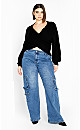 Women's Plus Size Oaklyn Jumper - black