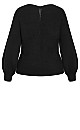 Women's Plus Size Oaklyn Jumper - black