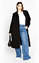 Women's Plus Size Oaklyn Coat - black