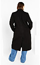 Women's Plus Size Oaklyn Coat - black